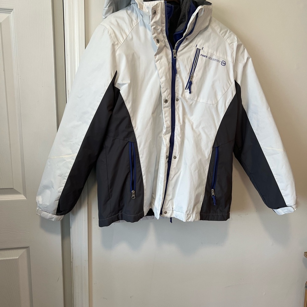 Free country double layered ski jacket